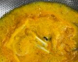 Gambar langkah 1 resipi Sotong, Pucuk Paku & Tempe Masak Lemak Kuning.