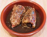 Foto del paso 4 de la receta: Piquillos rebozados rellenos de carrilleras