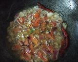 A picture of step 4 of Hari bhari sabji.