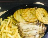 A picture of step 10 of Chicken Hawaiian steak with pineapple 🍍.