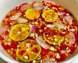 Hình bước làm 2 của món Nước mắm chấm thịt luộc, chấm (thịt, cá) cuốn bánh tráng