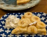 A picture of step 6 of ★ Banana maple custard pie★.