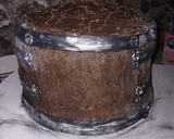 Foto del paso 4 de la receta: Torta vintage, barril de whisky, para el Día del Padre!!