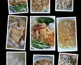 Hình bước làm 5 của món Nộm Gà bắp cải