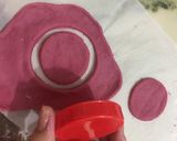 Hình bước làm 5 của món Bánh bao hoa hồng