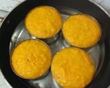 तिरंगा कटोरी ढोकला(tiranga katori dhokla recipe in hindi) रेसिपी चरण 14 फोटो