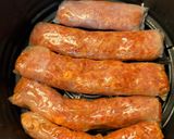รูปขั้นตอนการทำที่ 3 ของ ไส้อั่วหมู แผ่นแป้งเวียดนาม ในหม้อทอดไร้น้ำมัน