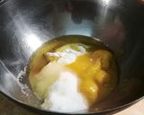 A picture of step 3 of Mango Lassi Muffins with FlaxSeeds(Without egg).