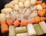 Une image de l'étape 5 de Légumes styles Fukume-ni 2ème recette.