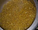 A picture of step 2 of Chana dal chat.