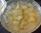 A picture of step 1 of Winter Melon Tea with Brown Sugar and Gelidium Jelly.