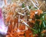 A picture of step 3 of Bakwan sayur - Veggie fritters.
