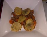 A picture of step 3 of Meat and Potato Pie with Worcestershire Sauce.
