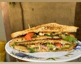 A picture of step 3 of Avocado sandwich.