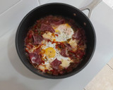 Foto del paso 7 de la receta: Huevos al plato con jamón