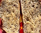 รูปขั้นตอนการทำที่ 1 ของ Sourdough Toast มายองพริกเผาไก่หยอง🍞🌶️