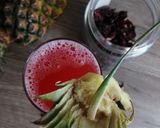 Une image de l'étape 6 de Jus ananas hibiscus.
