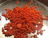 A picture of step 4 of Nutty palm sugar Boondi Laddoos.