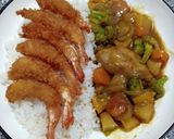 Foto langkah ke 7 dari resep Udang Tempura Kari Jepang.