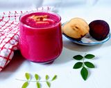 चुकंदर सेब स्मूदी (chukandar seb smoothie recipe in Hindi) रेसिपी चरण 6 फोटो