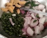 A picture of step 2 of Pink Vegetable. Rice.