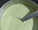 A picture of step 2 of Sandwich Dhokla.