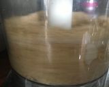 A picture of step 1 of Ka’ab El Ghzal - Moroccan gazelle horn pastries.
