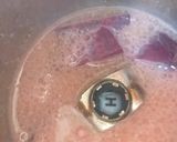 A picture of step 1 of Beetroot pink mayonnaise.