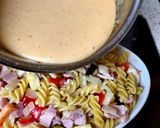 A picture of step 6 of My Chilli Chicken & Bacon Pasta Bake with Melted Cheese ?💋.