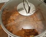 A picture of step 6 of Hungarian Cabbage Stew in “Székely”- in Hungarian Székelykáposzta.