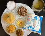 A picture of step 1 of Sheer Khurma (With A Twist Of Pecans Perfect For EID).
