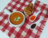 A picture of step 11 of Tomato carrot soup with croutons.