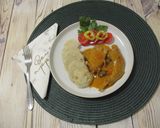 Pirított nyúlcombok 🍗 gombás-tejfölös mártásban 🍄 recept fázis 8 fotója