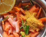 A picture of step 2 of Carrot Chilli Pickle 🥕🌶️.