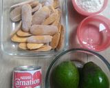 Foto langkah ke 1 dari resep Avocado Float Cake.