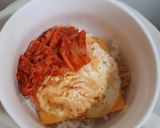 簡易韓式拌飯的食譜步驟1照片