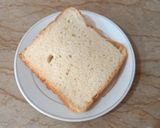 A picture of step 1 of Bread sandwich 🥪with leftover potato 🥔 🥔.