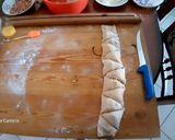 Sajtos virslis háromszög recept fázis 7 fotója