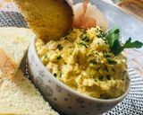 Húsvéti medvehagymás-tormás-sonkás tojáskrém recept fázis 1 fotója