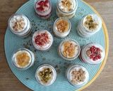 Foto del paso 10 de la receta: Vasitos Variados de Cheesecake y Frutas con Crumble de Avena