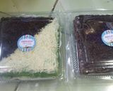 Foto langkah ke 11 dari resep Brownies Kukus Pandan.