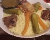 A picture of step 3 of Algerian White Sauce Couscous (Wedding Style).