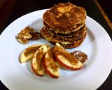 Foto del paso 4 de la receta: Hot cakes integrales de avena, manzana y canela, ¡súper saludables!
