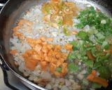 A picture of step 9 of Red sauce vegetables Italian pasta.