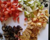 A picture of step 2 of Fruity Gujiya in Rich Milk Sauce.