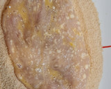 Foto del paso 5 de la receta: Libro de pollo relleno de champiñones, queso y lacón