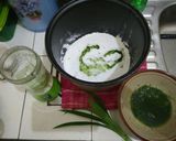 Foto langkah ke 1 dari resep Bubur Talam Hijau.