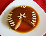 A picture of step 4 of Caramel Biscuit pudding.