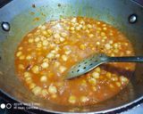 A picture of step 3 of Kabuli chana.