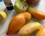Foto del paso 1 de la receta Mermelada de tomates verdes con limón jengibre y canela, en Thermomix